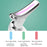 Silver EMS wrinkle remover device with blue green and red light modes for skin care