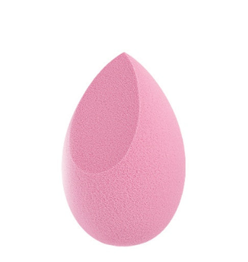 Pink Cosmo makeup blending sponge with teardrop shape for smooth cosmetic application